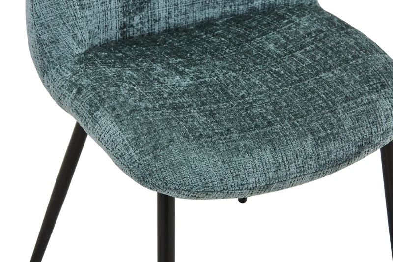 Chaise en tissu anti tache, 50x61,5xH84CM - NELIA