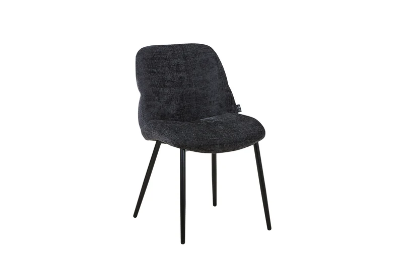 Chaise en tissu anti tache, 50x61,5xH84CM - NELIA
