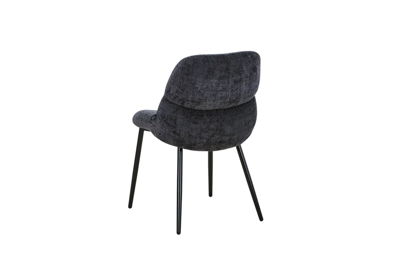 Chaise en tissu anti tache, 50x61,5xH84CM - NELIA