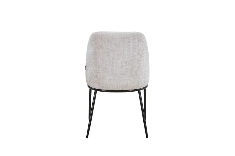 Chaise en tissu anti tache, 45x58,5xH85,5CM - BENNY