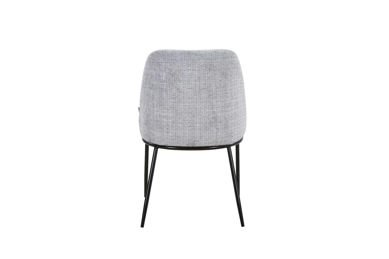 Chaise en tissu anti tache, 45x58,5xH85,5CM - BENNY