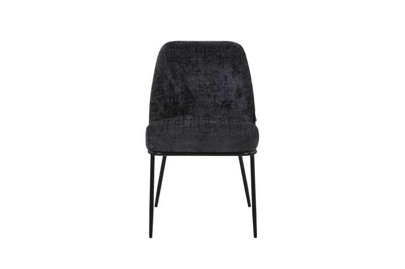 Chaise en tissu anti tache, 45x58,5xH85,5CM - BENNY
