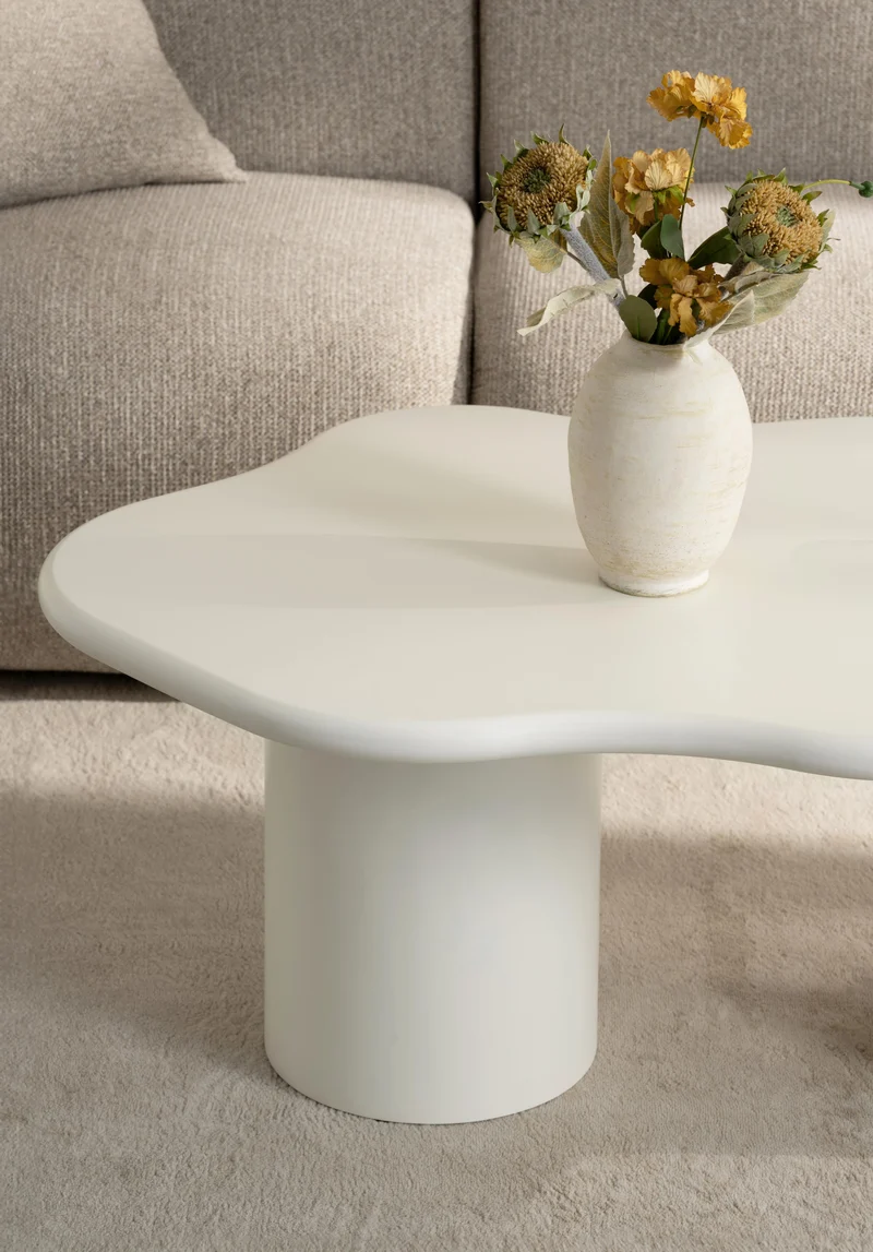 Table basse en travertin, 120x70xH45CM - TORINO