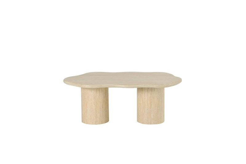 Table basse en travertin, 120x70xH45CM - TORINO