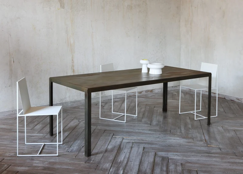 Table Fixe - Acier - Tavolo Art