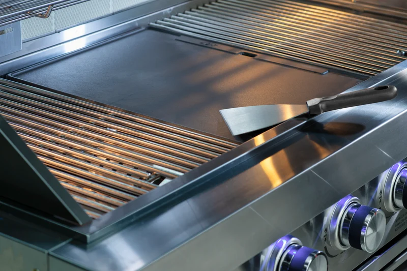 Cuisine d'extérieur OXFORD Buschbeck avec plancha