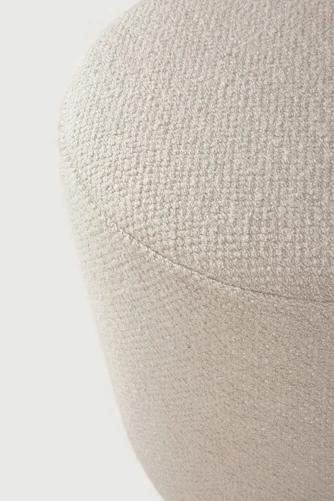 Ethnicraft Pouf - Barrow Blanc Cassé