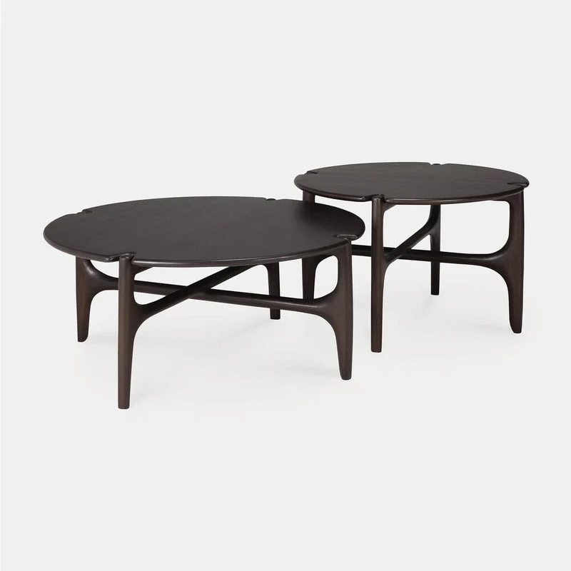 Ethnicraft Table basse - PI acajou