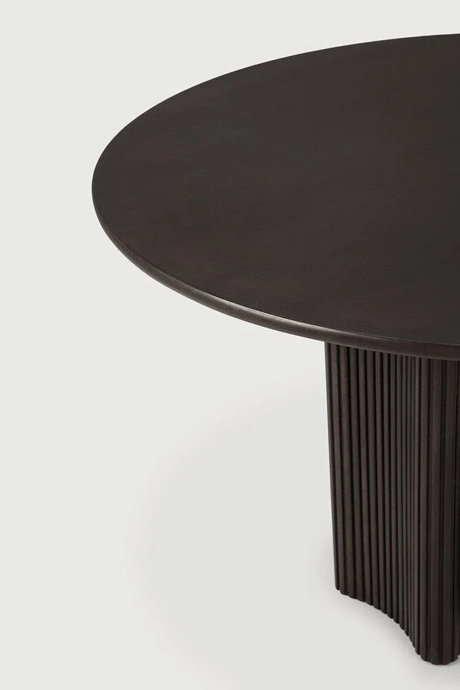 Table à manger Ethnicraft - Roller Max en Acajou