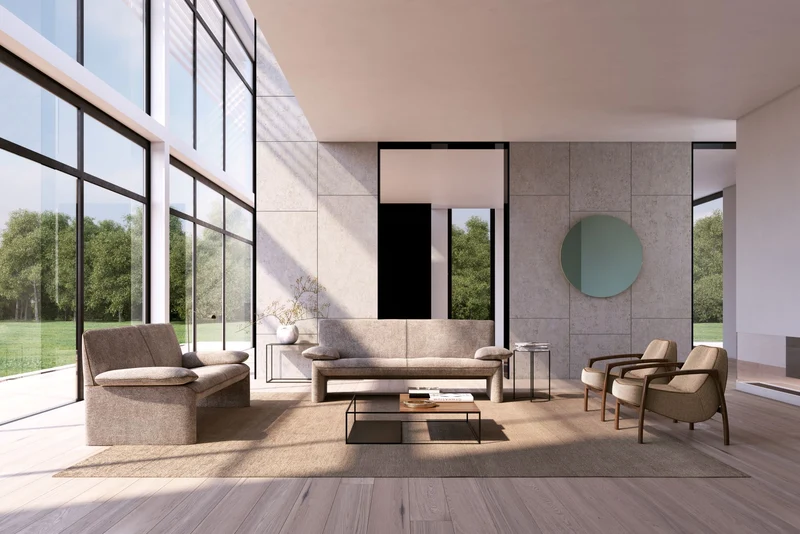 Canapé - Cuir - Ultra design Linéa