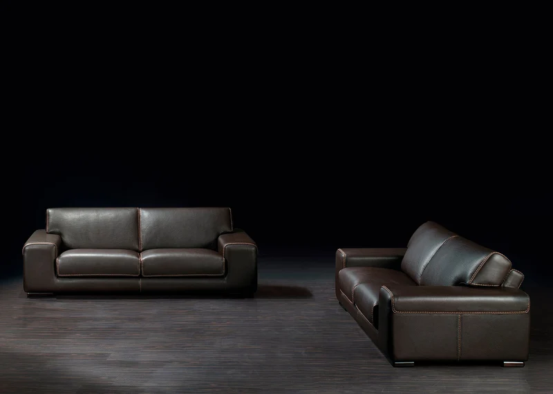 Canapé en Cuir - contemporain - Skyline