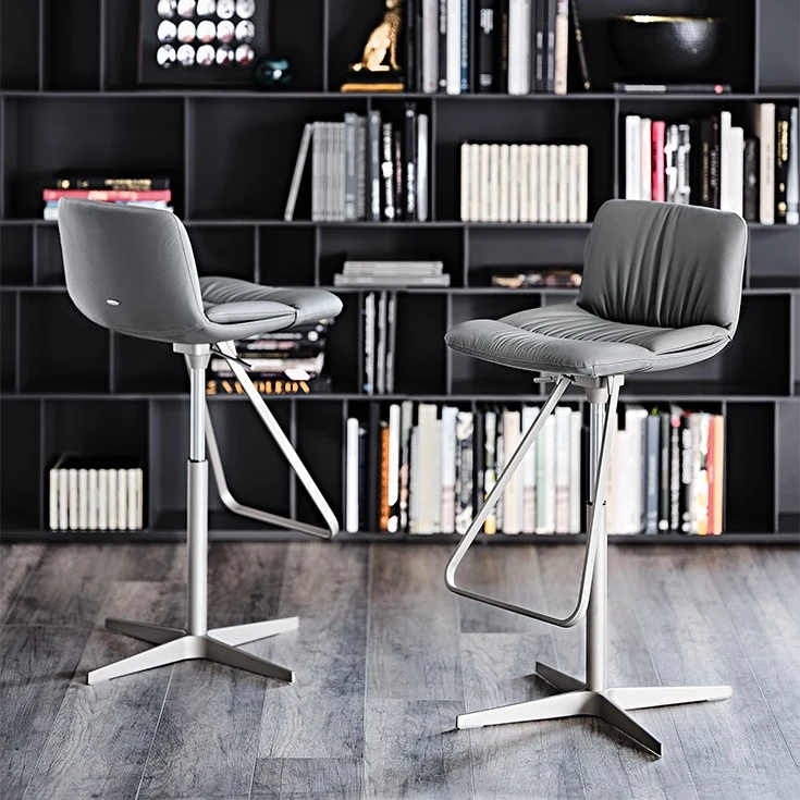 Tabouret - Tissu ou cuir - Axel