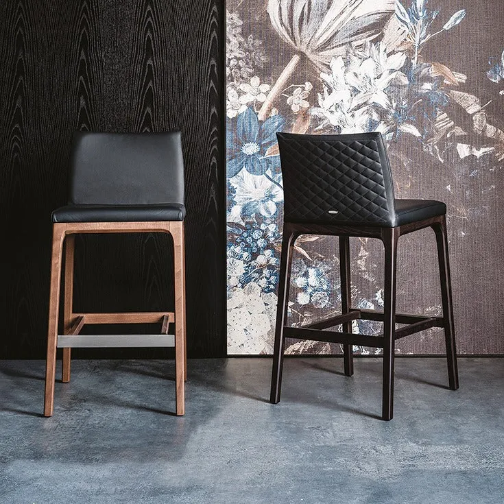 Tabouret - Dossier matelassé - Arcadia