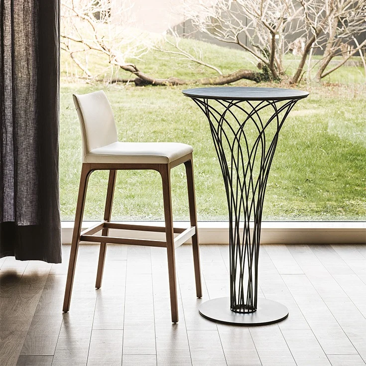 Tabouret - Pieds en bois - Arcadia