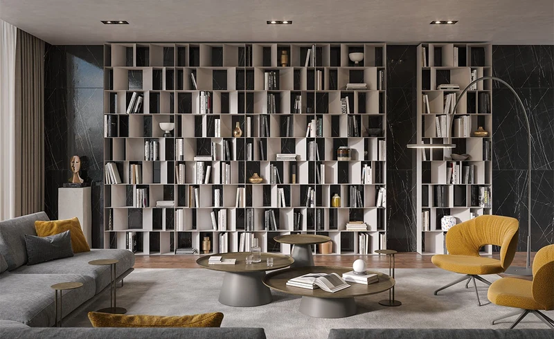 Bibliothèque - Carrée - NAUTILUS
