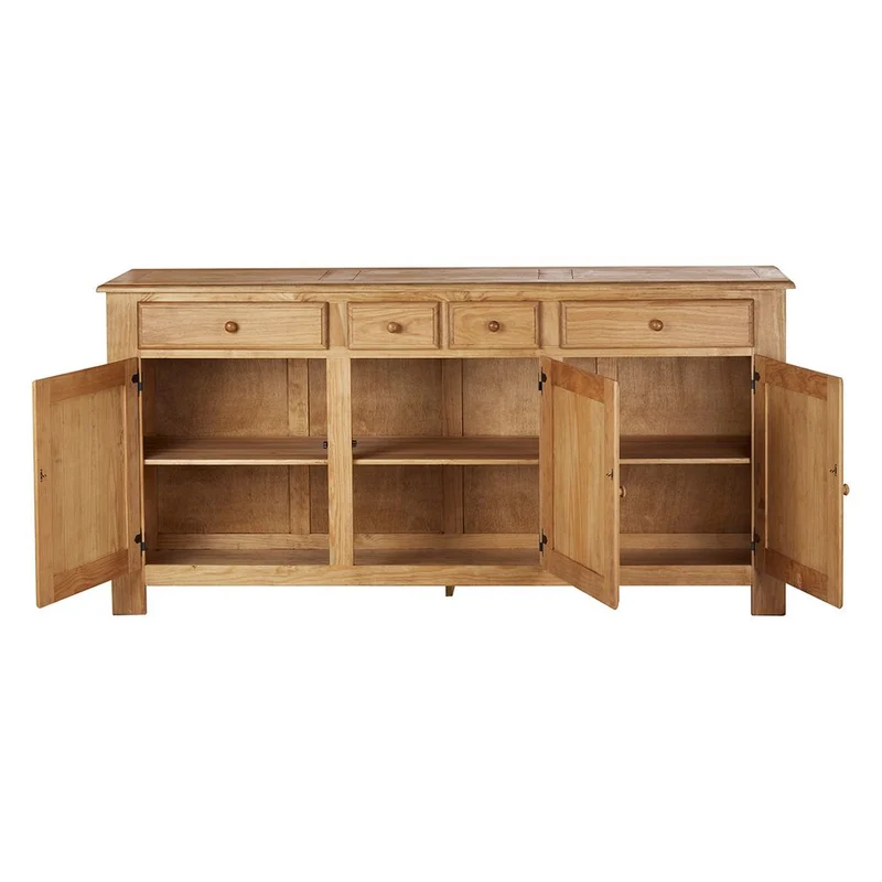 Enfilade bois pin massif rustique Avoriaz