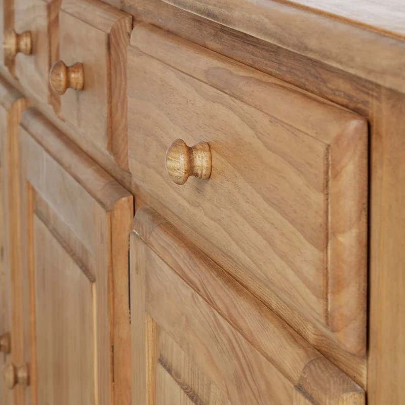Enfilade bois pin massif rustique Avoriaz