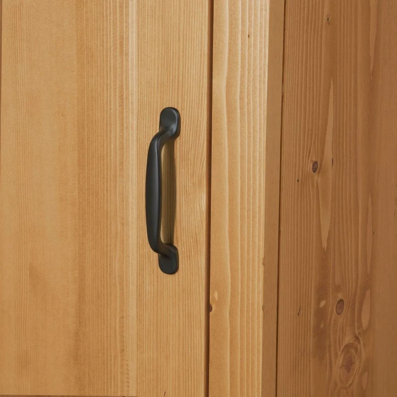 Meuble haut 60 cm 1 porte ouverture gauche épicéa huilé miel | Aravis