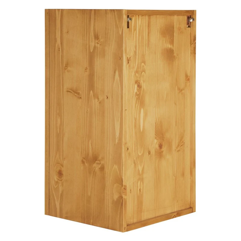 Meuble haut 40 cm 1 porte ouverture gaucheépicéa huilé miel | Aravis