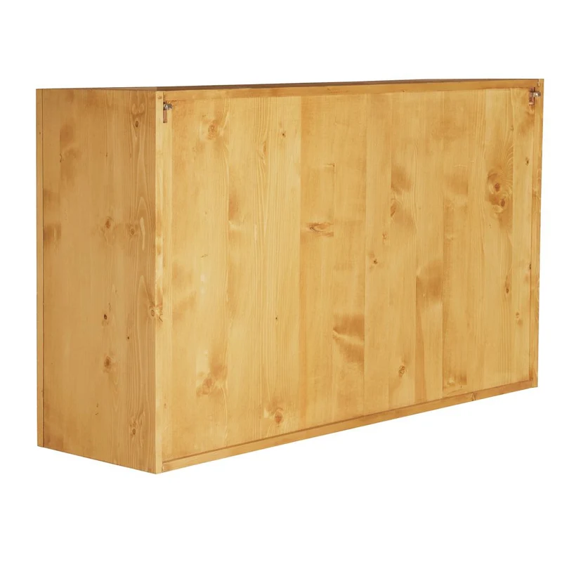 Meuble haut 120 cm 2 portes épicéa huilé miel | Aravis