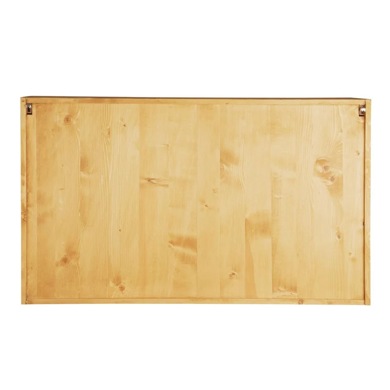 Meuble haut 120 cm 2 portes épicéa huilé miel | Aravis