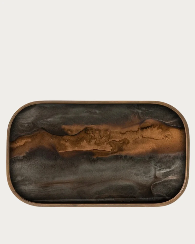 Plateau en verre ORGANIC