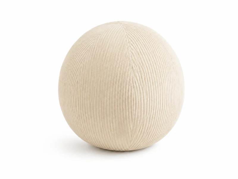Coussin Ballon Nuba – Coussin Rond Design pour Canapé et Chambre