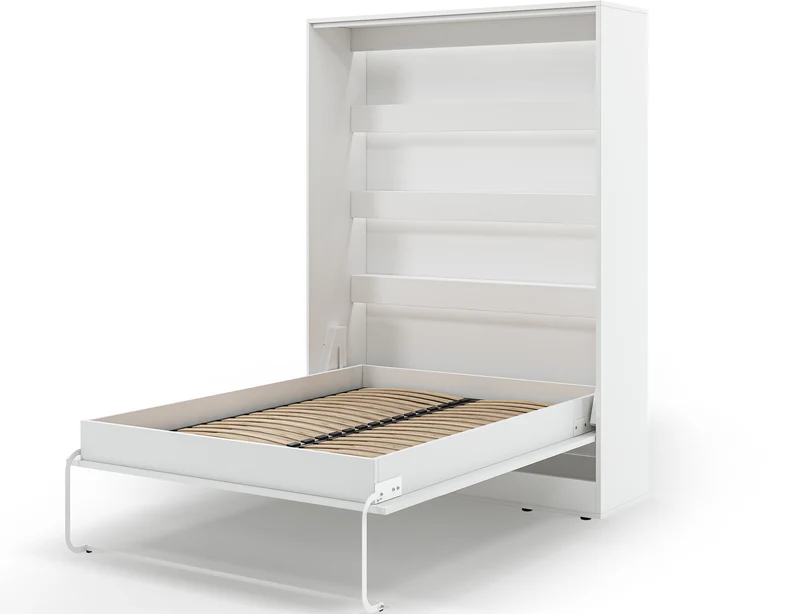 Lit escamotable NEO – armoire lit murale verticale avec rangements