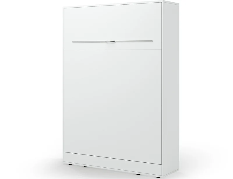 Lit escamotable NEO – armoire lit murale verticale avec rangements