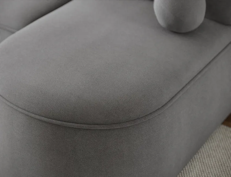 Canapé d’angle convertible avec coffre, idéal petit espace – Châtelet