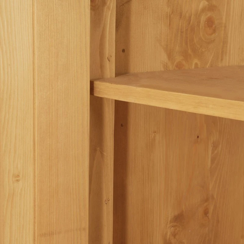 Meuble sous évier 80 cm 2 portes épicéa huilé miel | Aravis