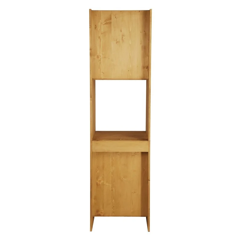 Armoire d'encastrement 1 niche 1 porte ouverture droite épicéa huilé miel | Aravis