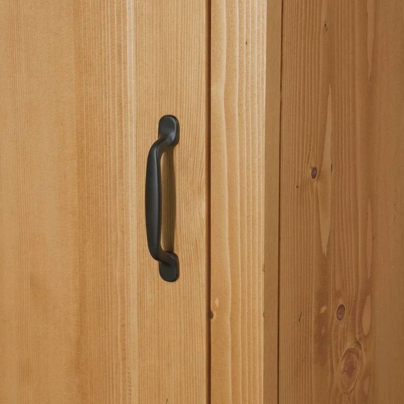 Armoire d'encastrement 1 niche 1 porte ouverture gauche épicéa huilé miel | Aravis