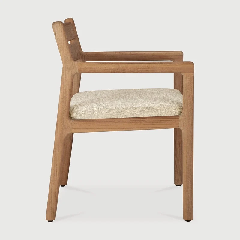 Chaise Extérieure Jack d'Ethnicraft avec Coussin