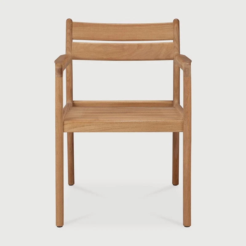 Ethnicraft - Cadre de Chaise Jack en Teck (sans coussin)