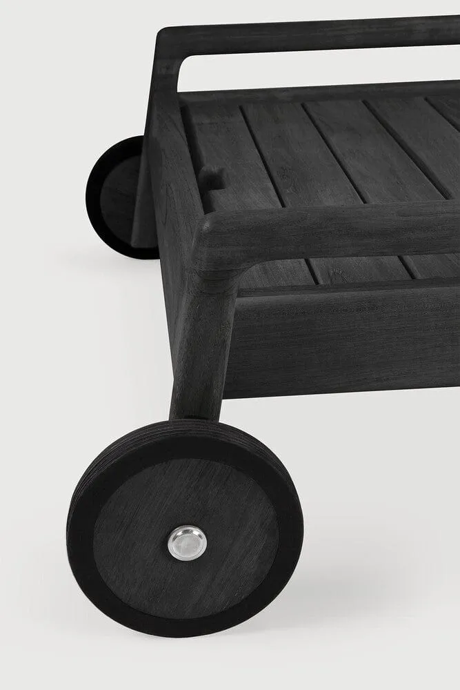 Chaise longue d'extérieur Jack (Teck Noir)