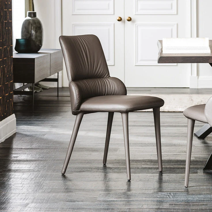 Chaise - Cuir et Métal - Ginger