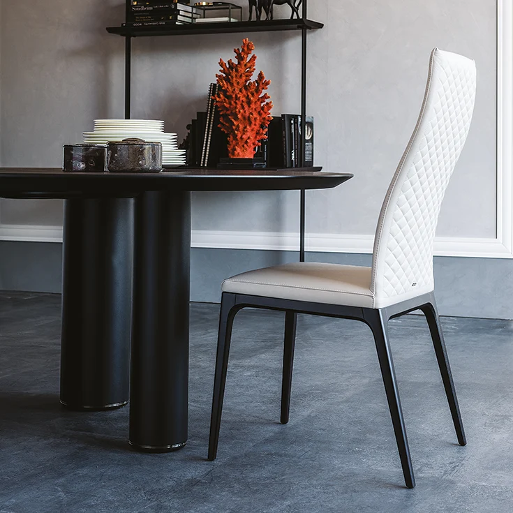 Chaise - Cuir - Matelassé arcadia