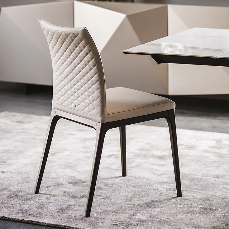 Chaise - Cuir - Matelassé arcadia