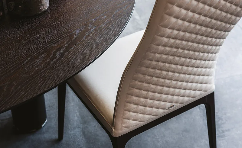 Chaise - Cuir - Matelassé arcadia