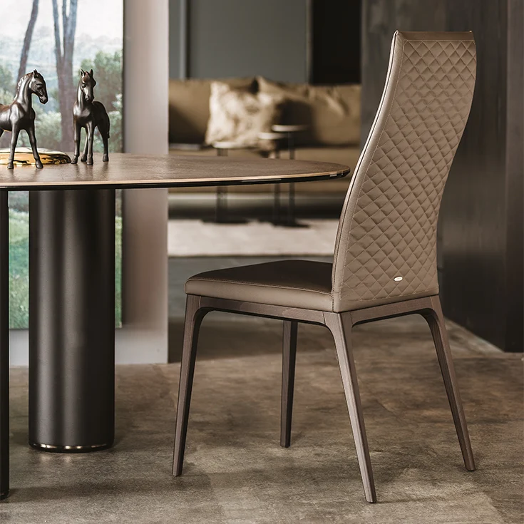Chaise - Cuir - Matelassé arcadia