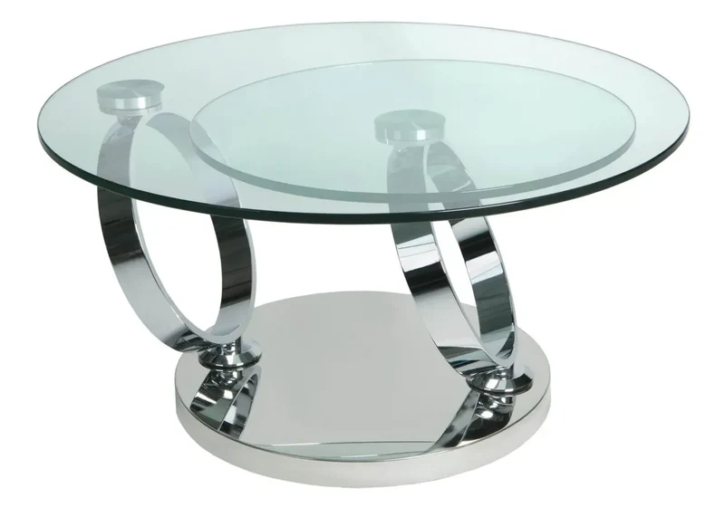 Table basse articulée chromé - Vario