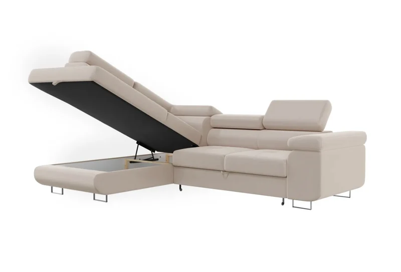 Canapé d’Angle Convertible Toulouse – Design, Confort & Fonctionnalité