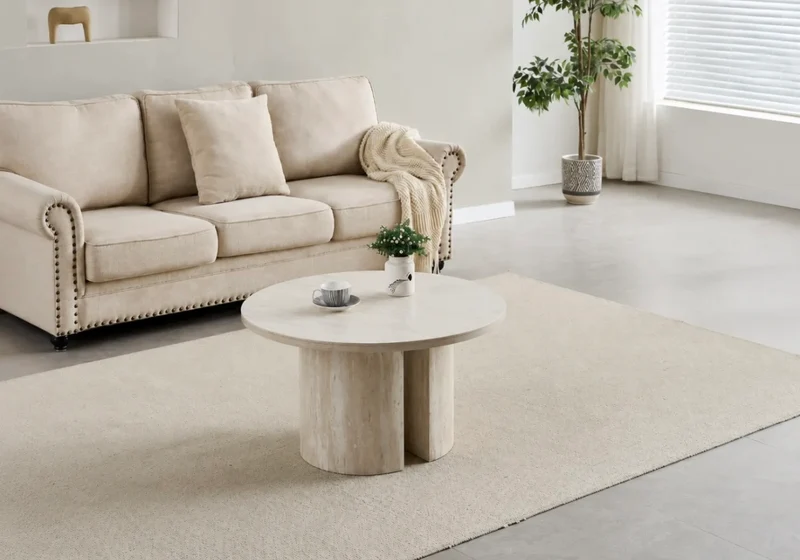 Table Basse Victoria – Ronde – Ø90 cm