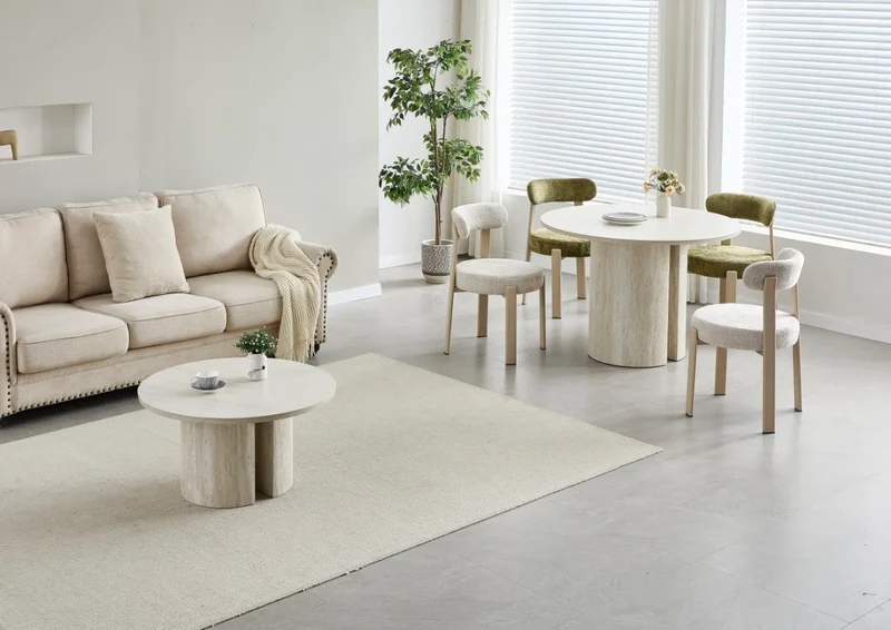 Table à Manger Victoria – Ronde – Ø110 cm