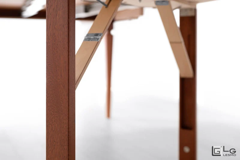 CONSOLLE ALLUNGABILE Finitura Mogano 300cm - 12 posti