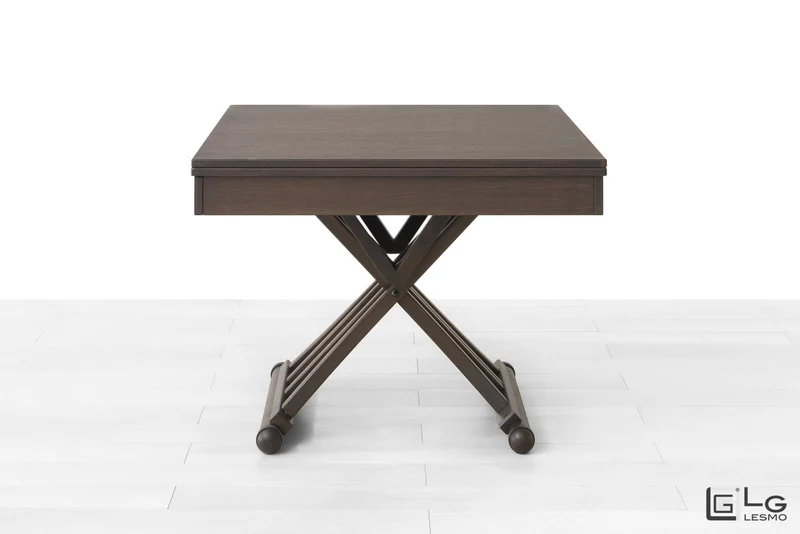TAVOLINO TRASFORMABILE Finitura Rovere Tabacco 200cm - 8 posti