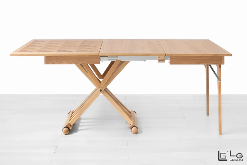 TAVOLINO ESTENSIBILE Finitura Rovere 190cm - 10 posti