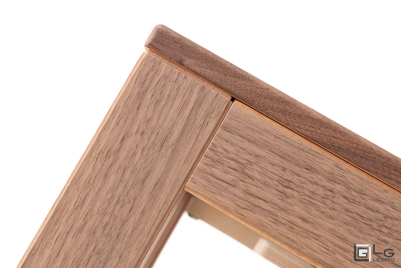 CONSOLLE ALLUNGABILE Finitura Noce Canaletto Nature Wood 284cm - 12 posti
