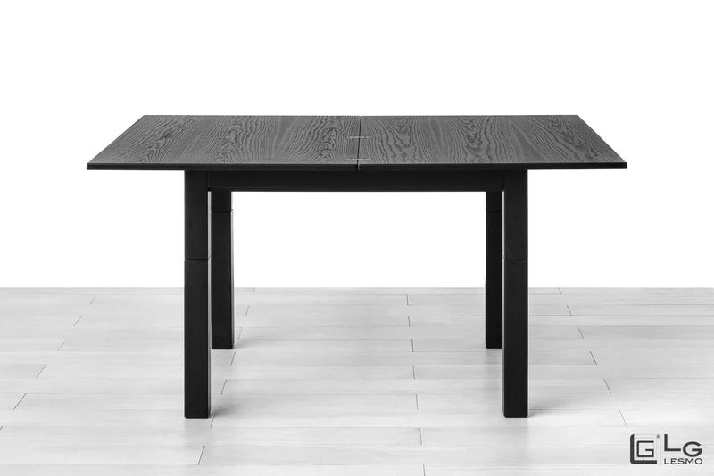 TAVOLINO TRASFORMABILE Finitura Frassino Nero 152cm - 6/8 posti